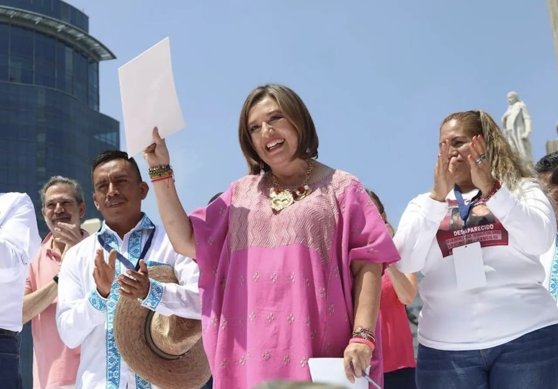 Xóchitl Gálvez debe retirar publicaciones del Ángel por orden del INE