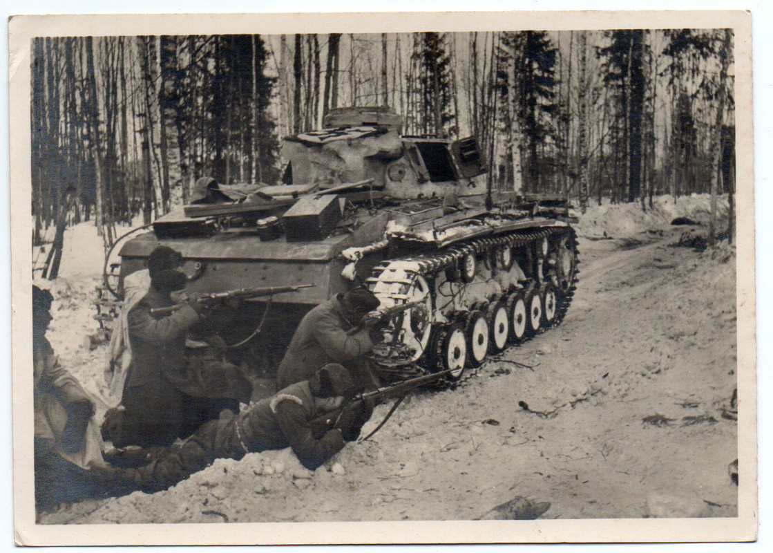 Waffen SS AK, SS Spähtrupp im Karelischen Wald