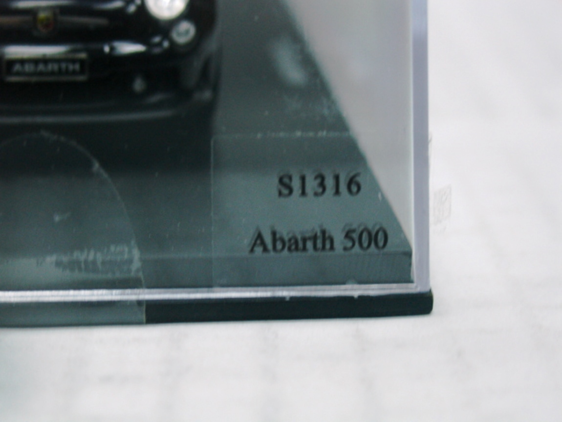 MINICHAMPS 1/43 Fiat 500 Abarth Assetto Fiat 500 Abarth diecast model cars -