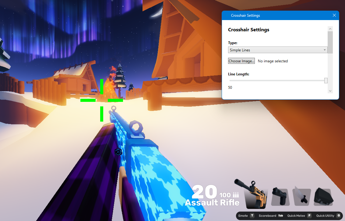 CrossHair Preview