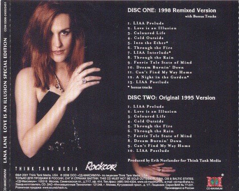 Lana Lane - Love Is An Illusion (1995) [2CD Special Edition Reissue 2007] Lossless