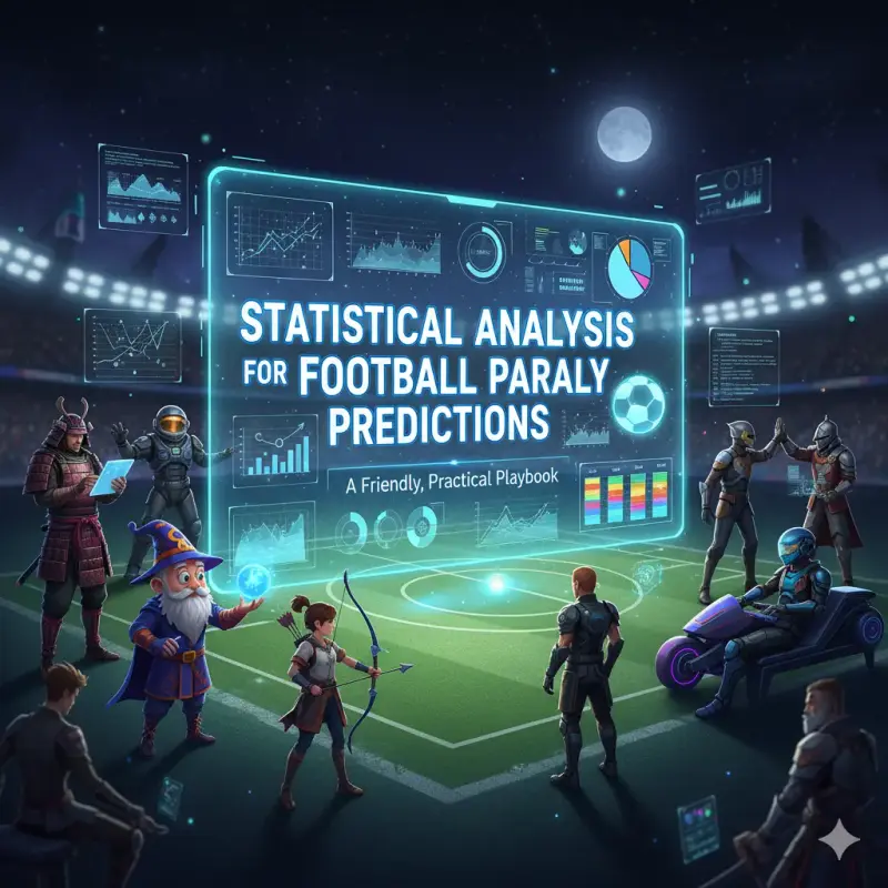 Statistical Analysis for Football Parlay Predictions — A Friendly, Practical Playbook