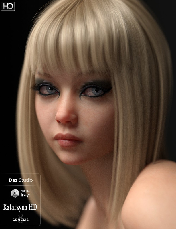 Katarzyna HD For Genesis 8 Female