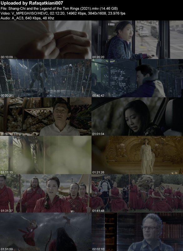Shang-Chi and the Legend of the Ten Rings (2021) BluRay - 2160p HDR10 x265 - SacReD
