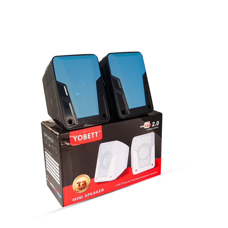 Yobett T3 Multimedia Usb Powered Portable Notebook / Computer Mini Speaker, Usb 2.0 - Bluetooth Speaker - Bluetooth Speaker