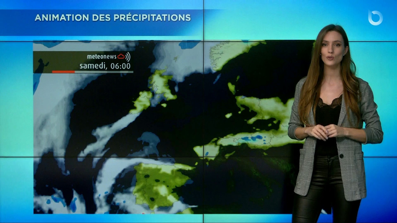 02.26 - 21.55.00 - La météo. Les nouvelles du ciel présentées par Ell....ts_snapshot_07.55.592