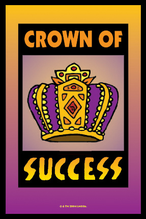 crown-of-success-candle-label