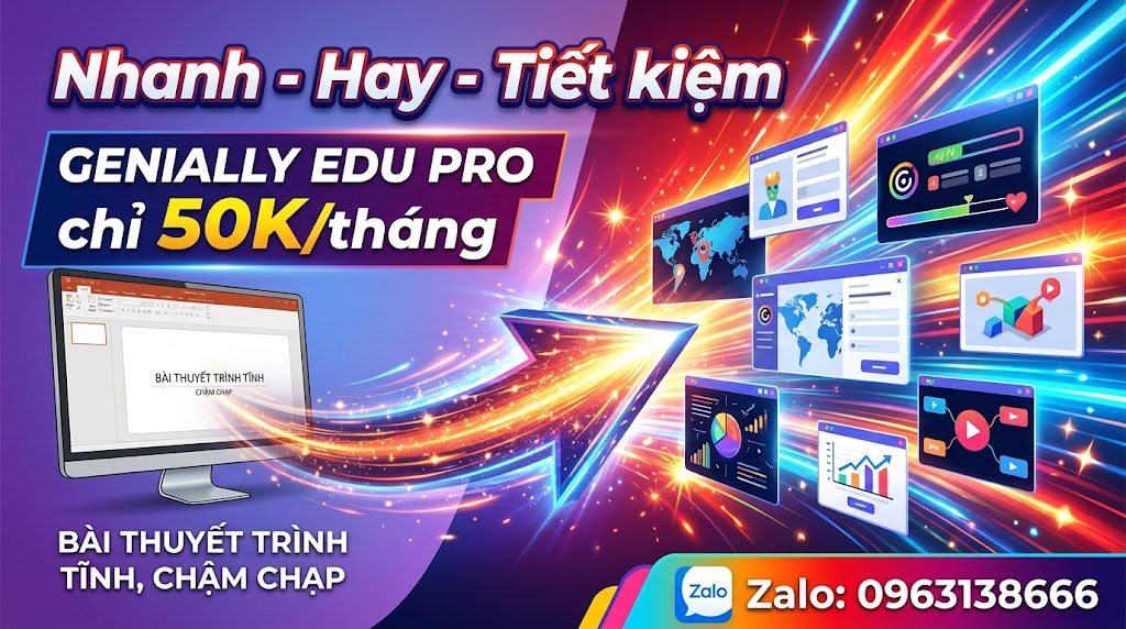 genially edu pro không giới hạn