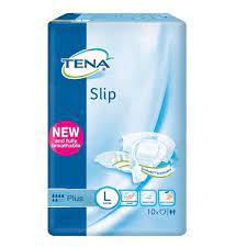 Tena Slip Plus Large 10s