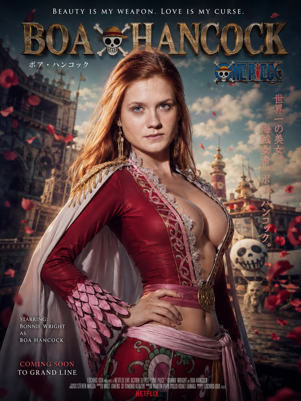 Bonnie Wright Boa Hancock