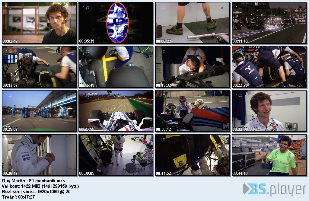 Guy Martin: F1 mechanik / CZ