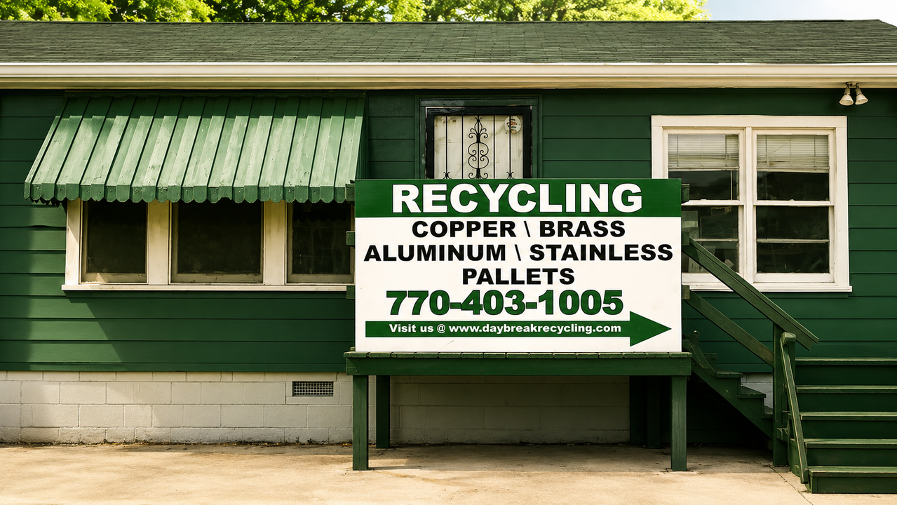 Daybreak Recycling team and facility in Mableton Georgia