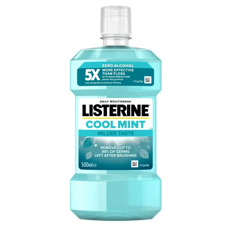 Listerine Cool Mint Milder Taste 500Mls