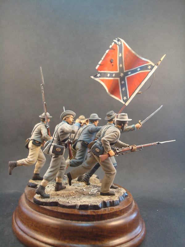 Infantería Confederada, Guerra Civil Americana (9)