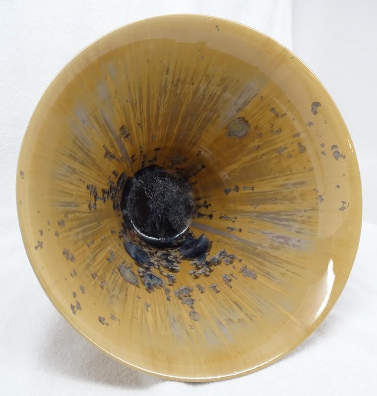 Art Pottery Vase, help with mark & type of glaze please DSC05614