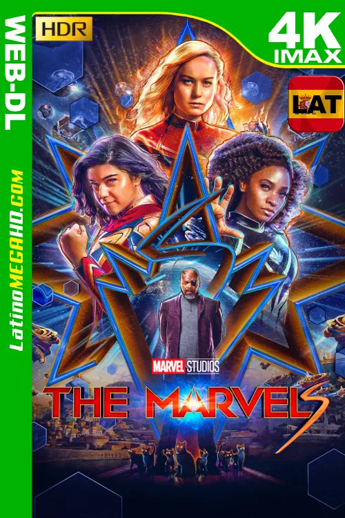 The Marvels (2023) Latino UltraHD HDR10 DSNP WEB-DL IMAX 2160P ()