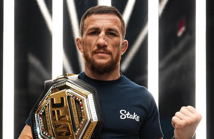 Счупена ръка ли? Вижте през каква травма е минал Двалишвил преди UFC 311