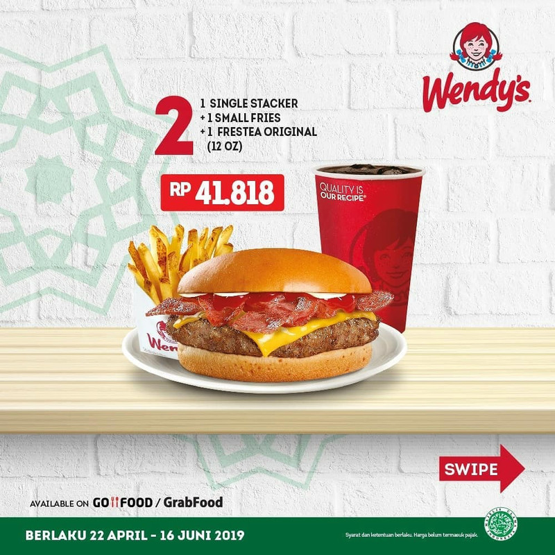 Menu dengan harga Rp 41.818