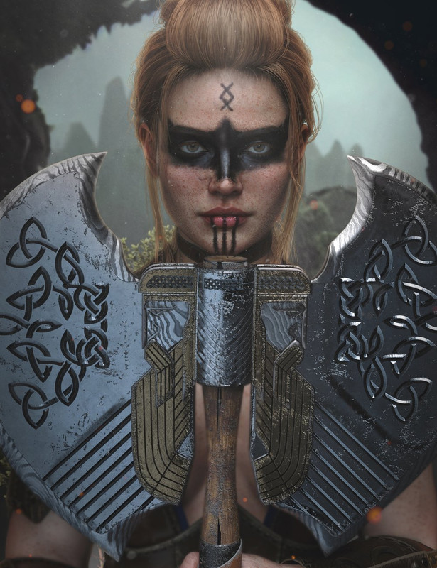 AJC Dawn Warrior Weapons for Genesis 9 AJC Dawn Warrior Weapons for Genesis 9