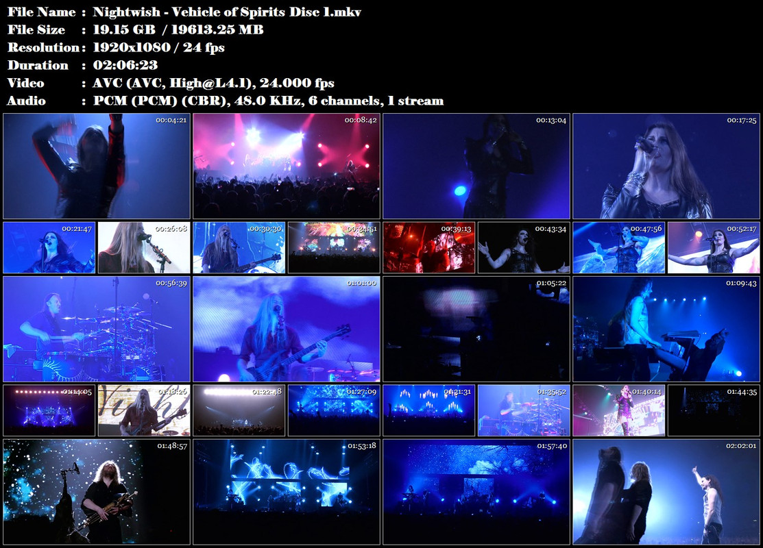 Re: Nightwish - Vehicle of Spirits (2016) 2xBlu-ray