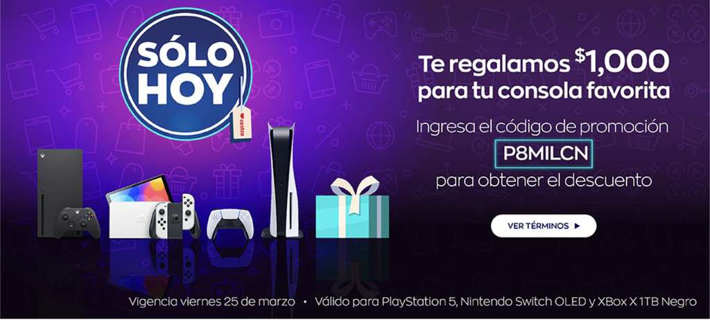 Costco: $1000 descuento directo en consolas (PS, XBOX, NINTENDO) 