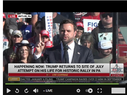 LIVE: PRESIDENT TRUMP RETURNS FOR A HISTORIC RALLY IN BUTLER ...