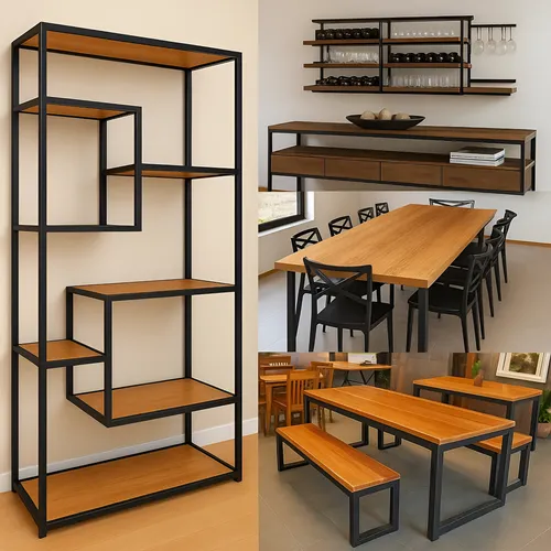 Estante modular metalon