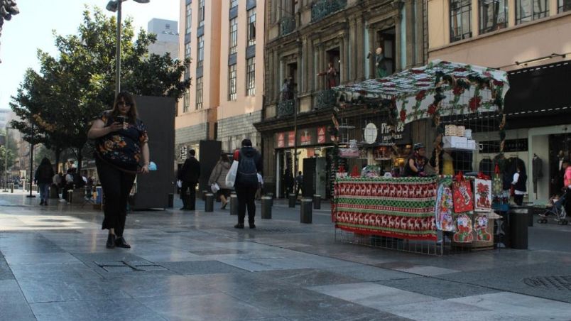 Disminuyen comerciantes en el Centro Histórico en 2022: Inicia temporada navideña