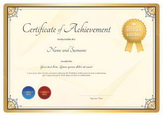 certificate 1