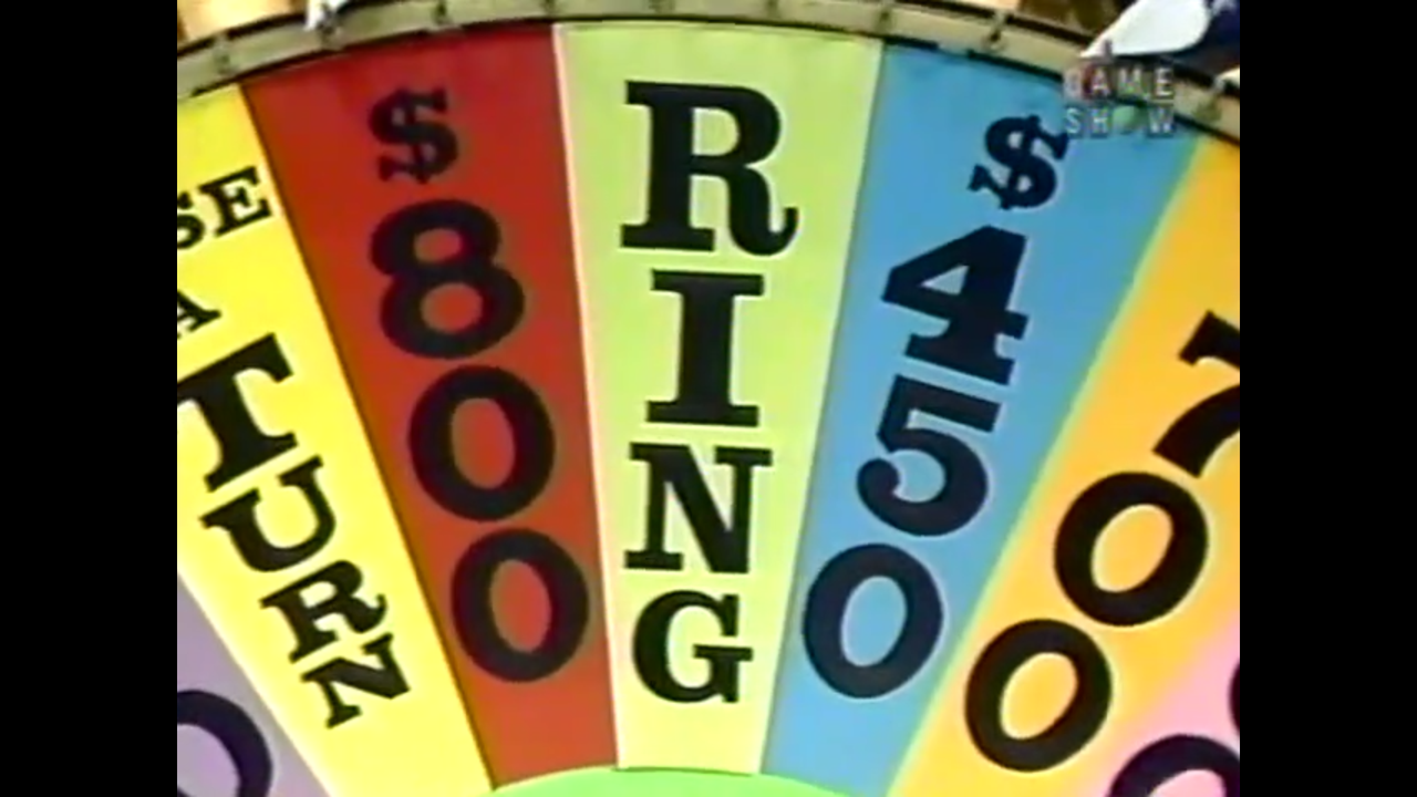 S6 E1159 1989 06 02 (Cynthia Scott Jeff) R2 Wheel PRIZE RING S6