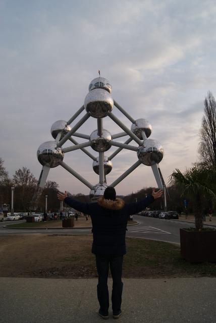 Volvemos a Bruselas. El Atomium - Bruselas, Gante y Brujas. Navidad 2018 (2)