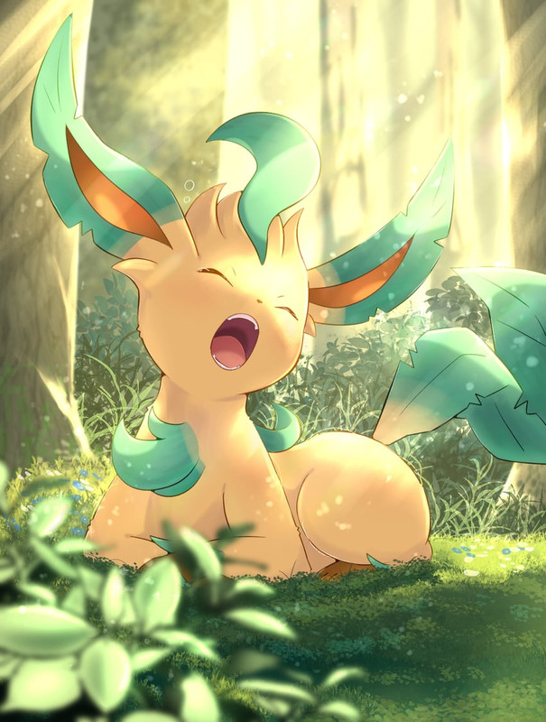 leafeon-pokemon-drawn-by-rumine-yoshi123