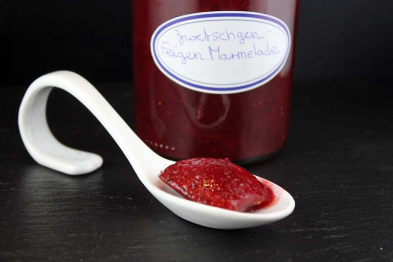 Zwetschgen-Feigen Marmelade Zwetschgen-Feigen Marmelade