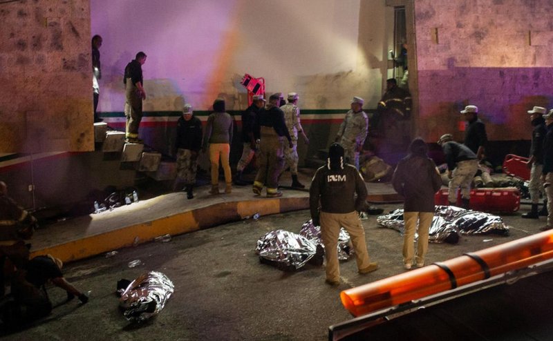 Incendio en Centro para Migrantes Incendio en Centro para Migrantes