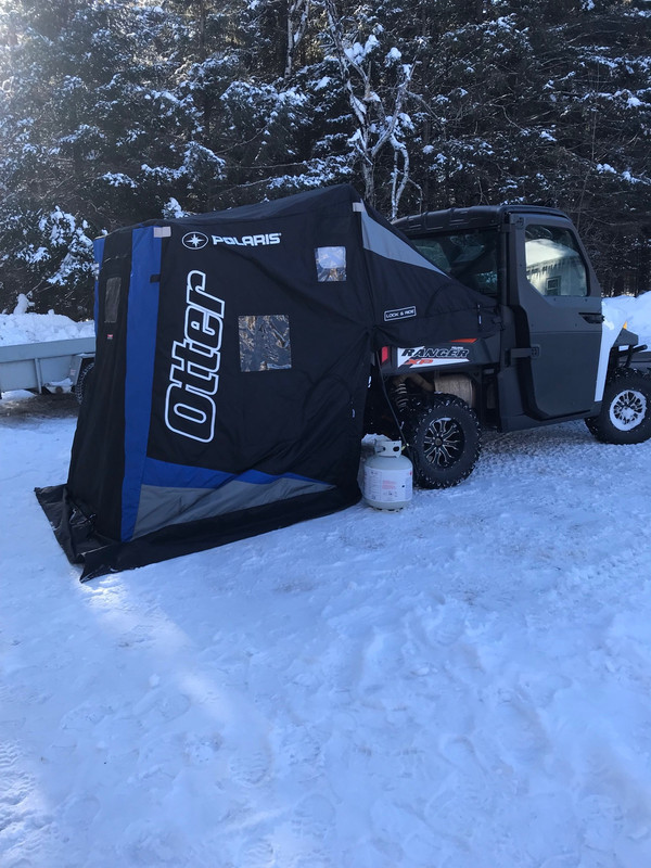 Otter Pro Lodge for Ranger got it today - Ice Fishing Forum - Ice