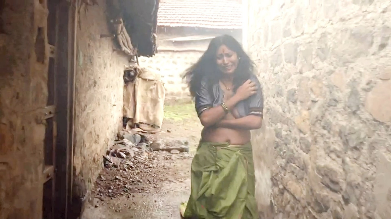 Mayuri Avhad in Gondya Ala Re Strip and Molesting Showing Breast and Nipples Navel mp4 snapshot 01 0
