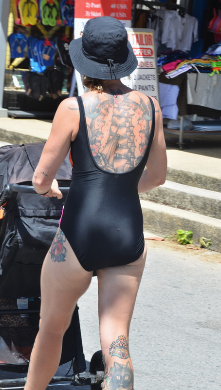 Tattoed mom