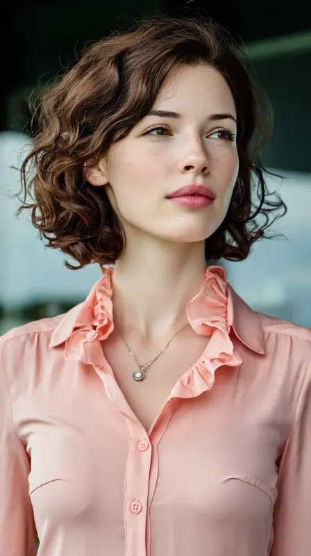Flirtatious Waves: Chic Chin-Length Bob Magic - Bob Hairstyles for Fine Hair