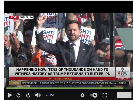 LIVE: PRESIDENT TRUMP RETURNS FOR A HISTORIC RALLY IN BUTLER ...