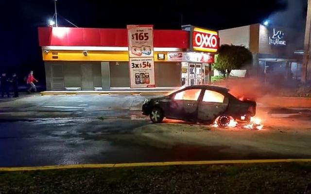Incendian tiendas OXXO en Guanajuato por la detención del 