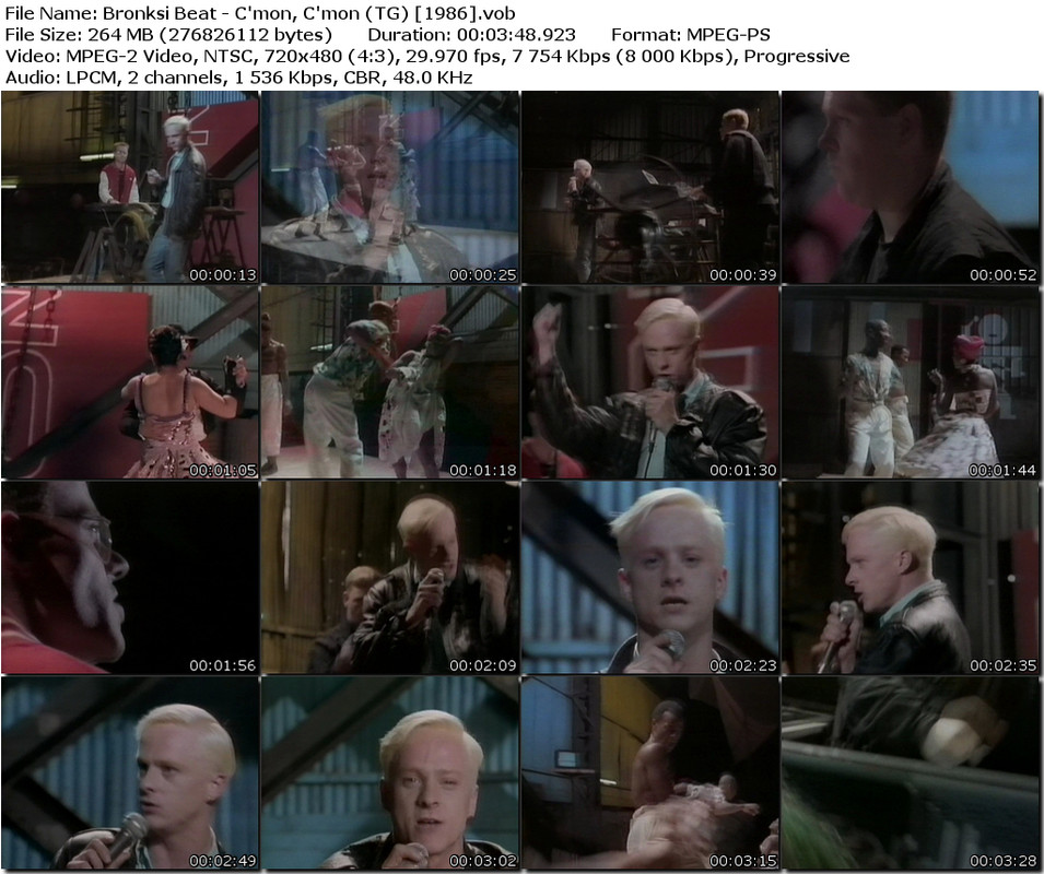 Bronksi Beat - C'mon, C'mon (TG) [1986].vob_tn