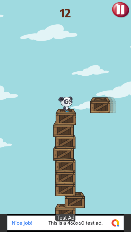 Panda Stack Rush - Stack Game Android Studio Project with AdMob Ads + Ready to Publish - 4