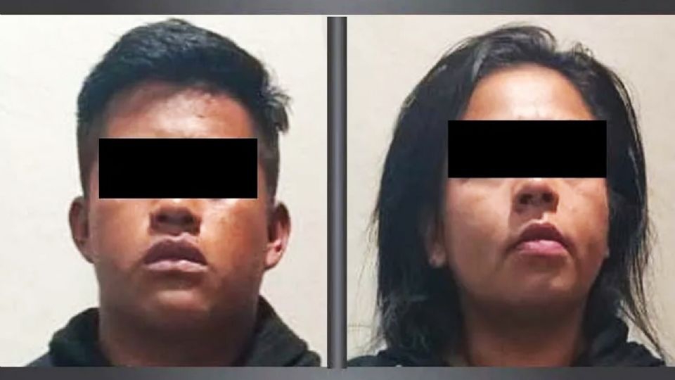 Detienen a pareja de ladrones en Estado de México; amagaban con cuchillo a sus víctimas