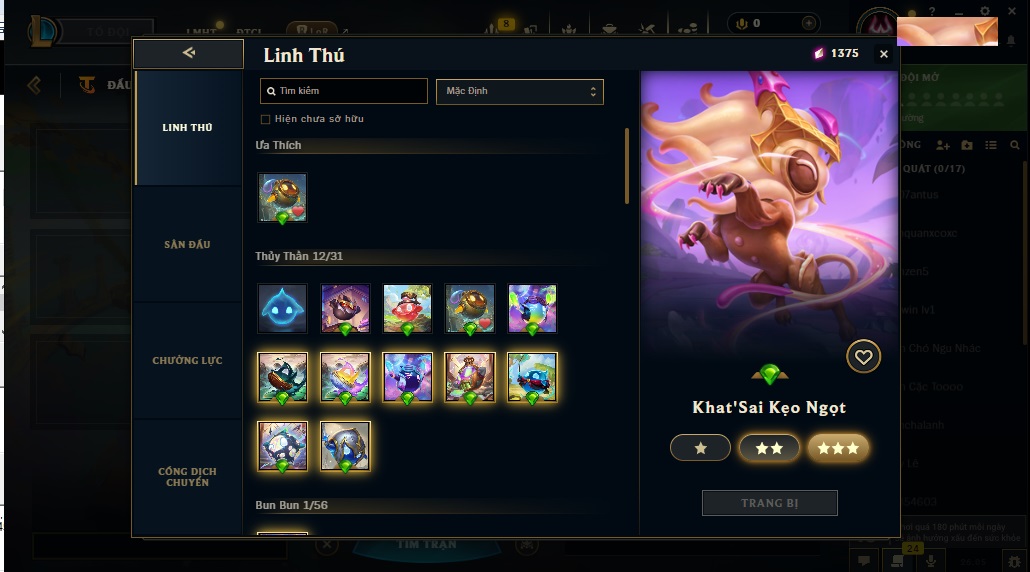 Acc DTCL # - Không Khung