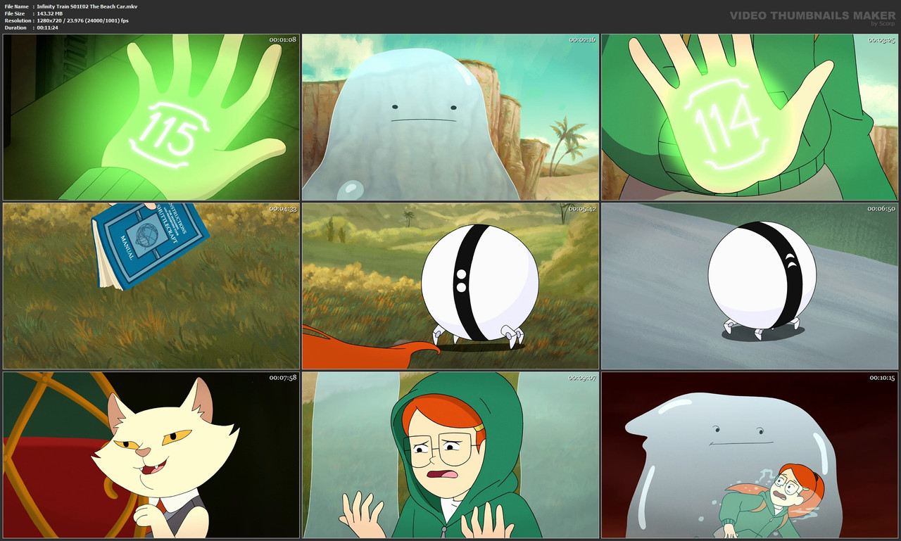 Infinity Train S01E02 The Beach Car.mkv