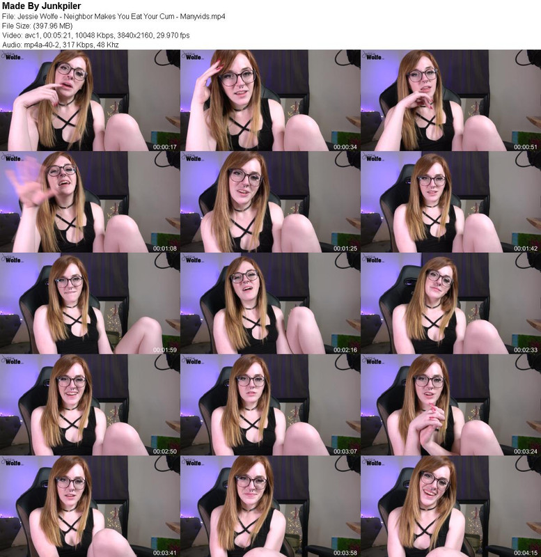 Jessie_Wolfe_-_Neighbor_Makes_You_Eat_Your_Cum_-_Manyvids