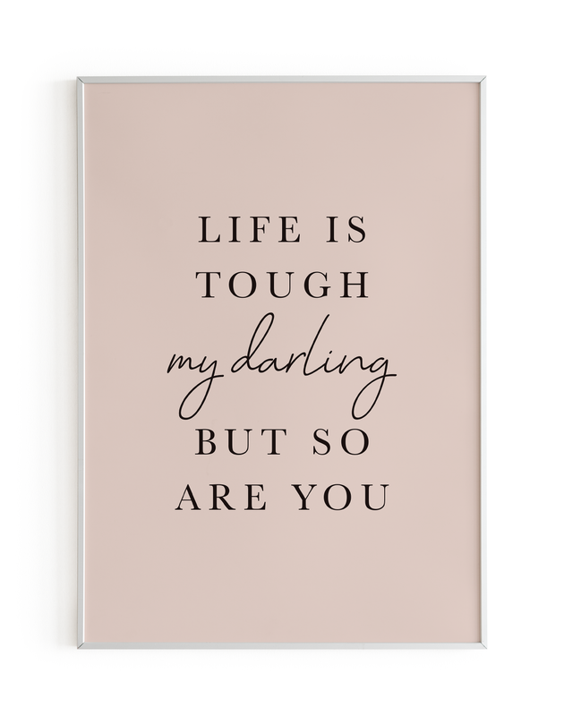 You Are Tough Pink (1)