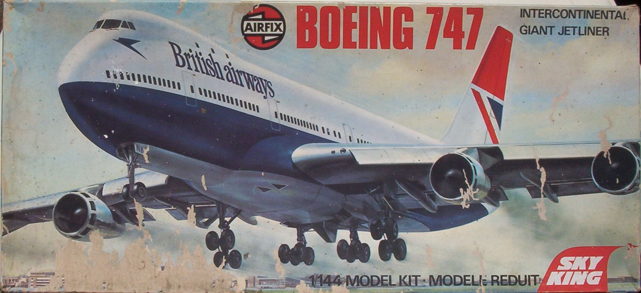 Airfix 144 Boeing 747 BA