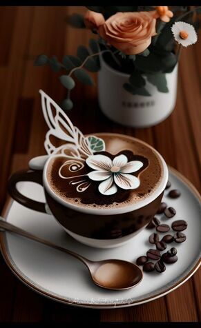 Coffee-Flower-drawing