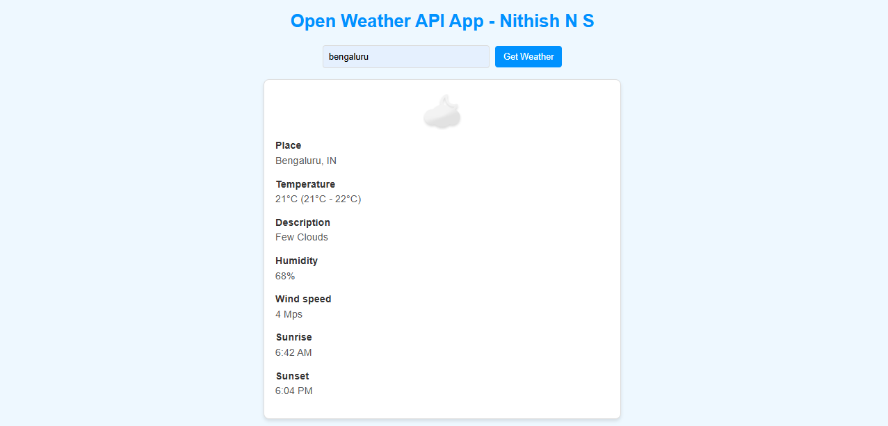 API